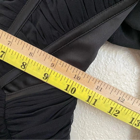 House of CB Freyja black gathered‎ corset dress size XS - Picture 14 of 15